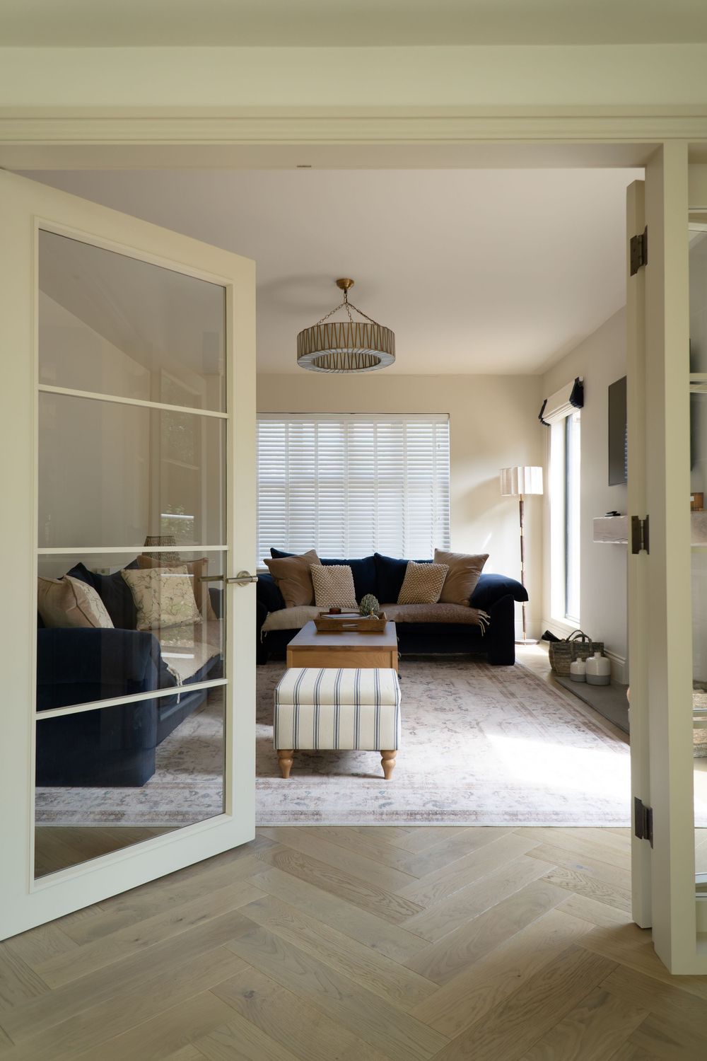 Contemporary home interior with open layout, natural light and a cohesive design approach.