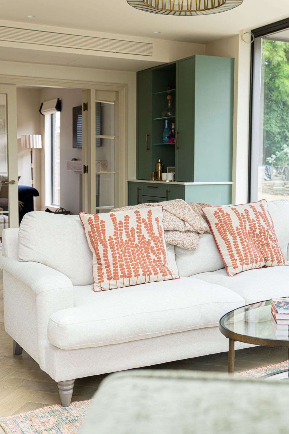 Contemporary home interior with open layout, natural light and a cohesive design approach.