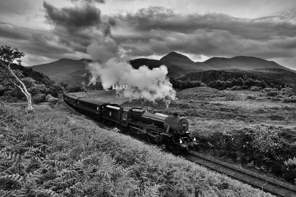 TRAIN HIGHLANDS SCOTLAND © Didier Houeix