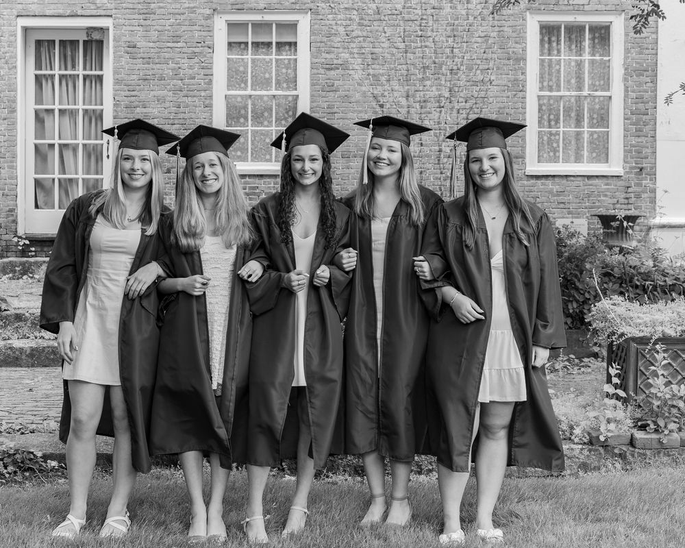 Lincoln Sudbury High School graduates pose with friends for graduation portraits. Serving Weston High School & Wayland, Concord Carlisle