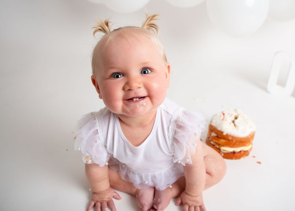 First Birthday Cake Smash Photography