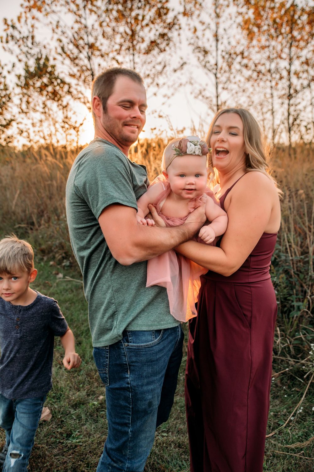 St. Louis Family Photographer Ashley Dawn Photography Indian Camp Creek, Wentzville MO  Photographer First Birthday Photographer