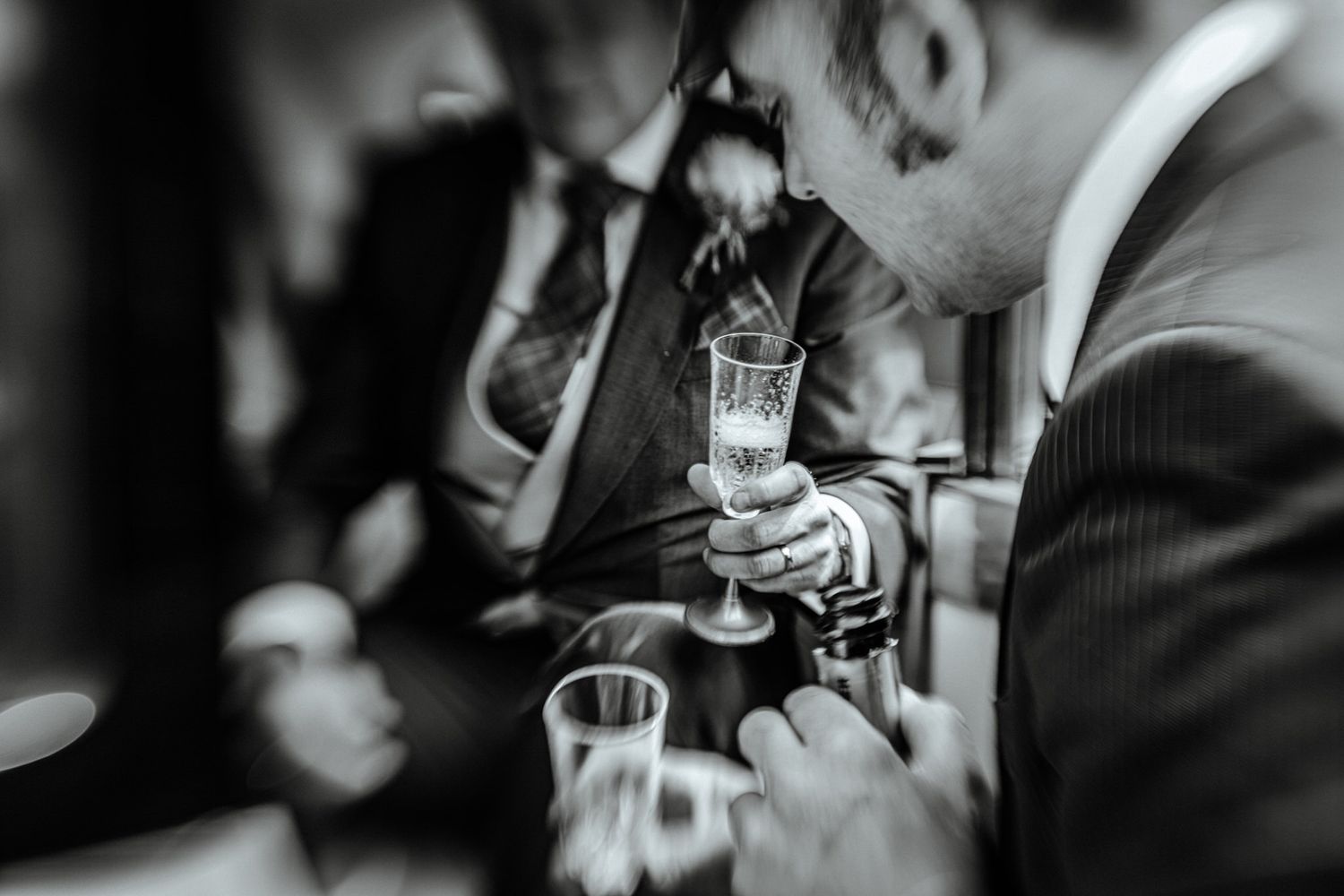 candid romantic atmospheric wedding photography by Rose and Rainbow Photography