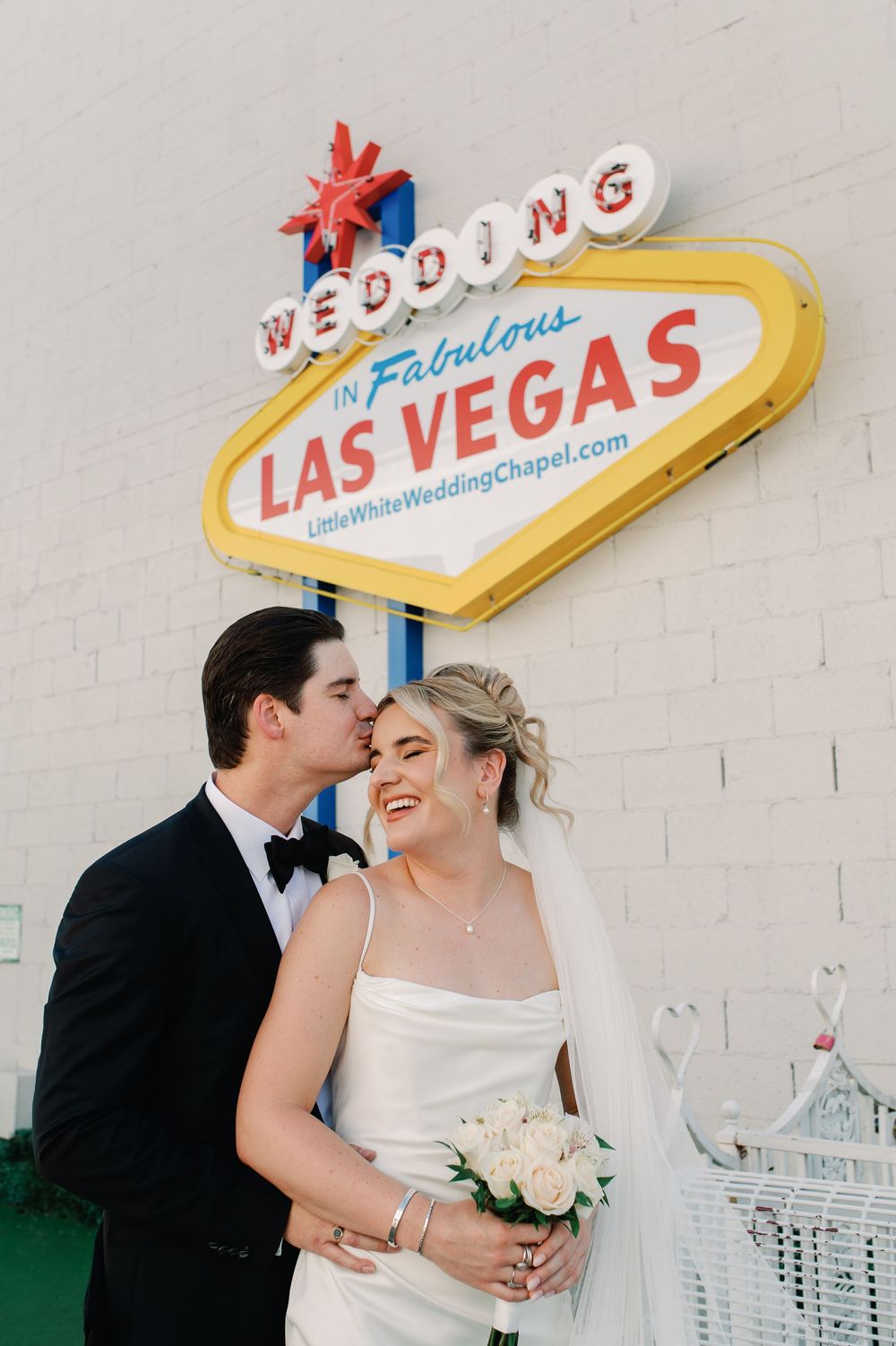 Little White chapel wedding