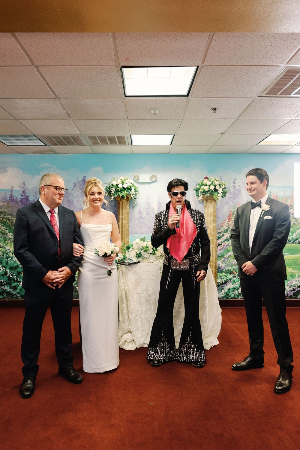 Little White chapel wedding