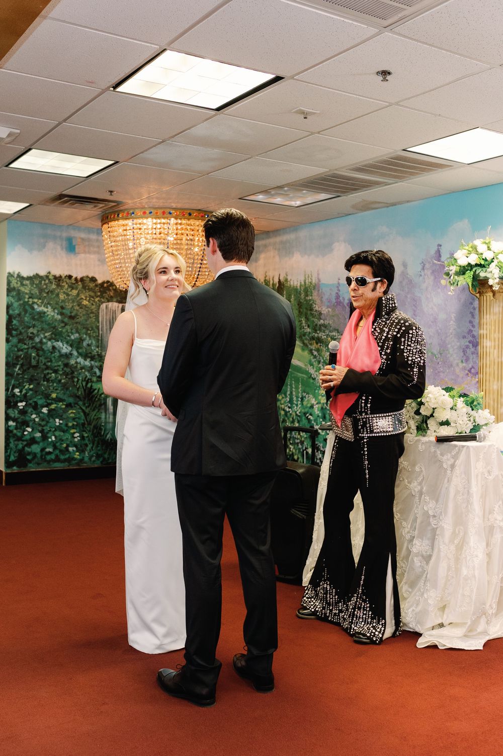 Little White chapel wedding