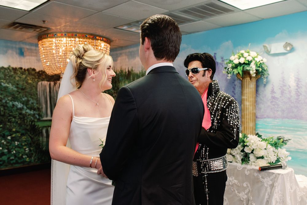 Little White chapel wedding