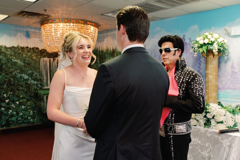 Little White chapel wedding