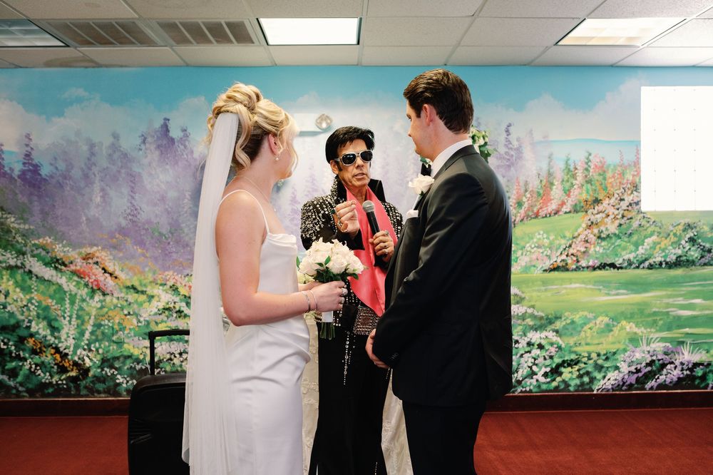 Little White chapel wedding
