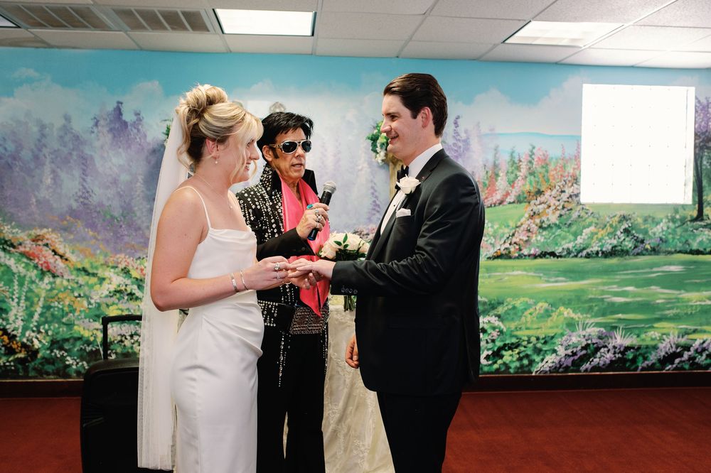 Little White chapel wedding