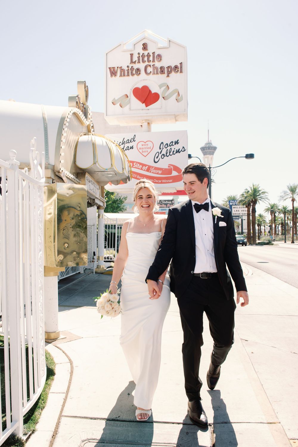 Little White chapel wedding