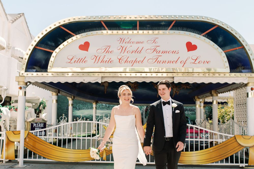 Little White chapel wedding
