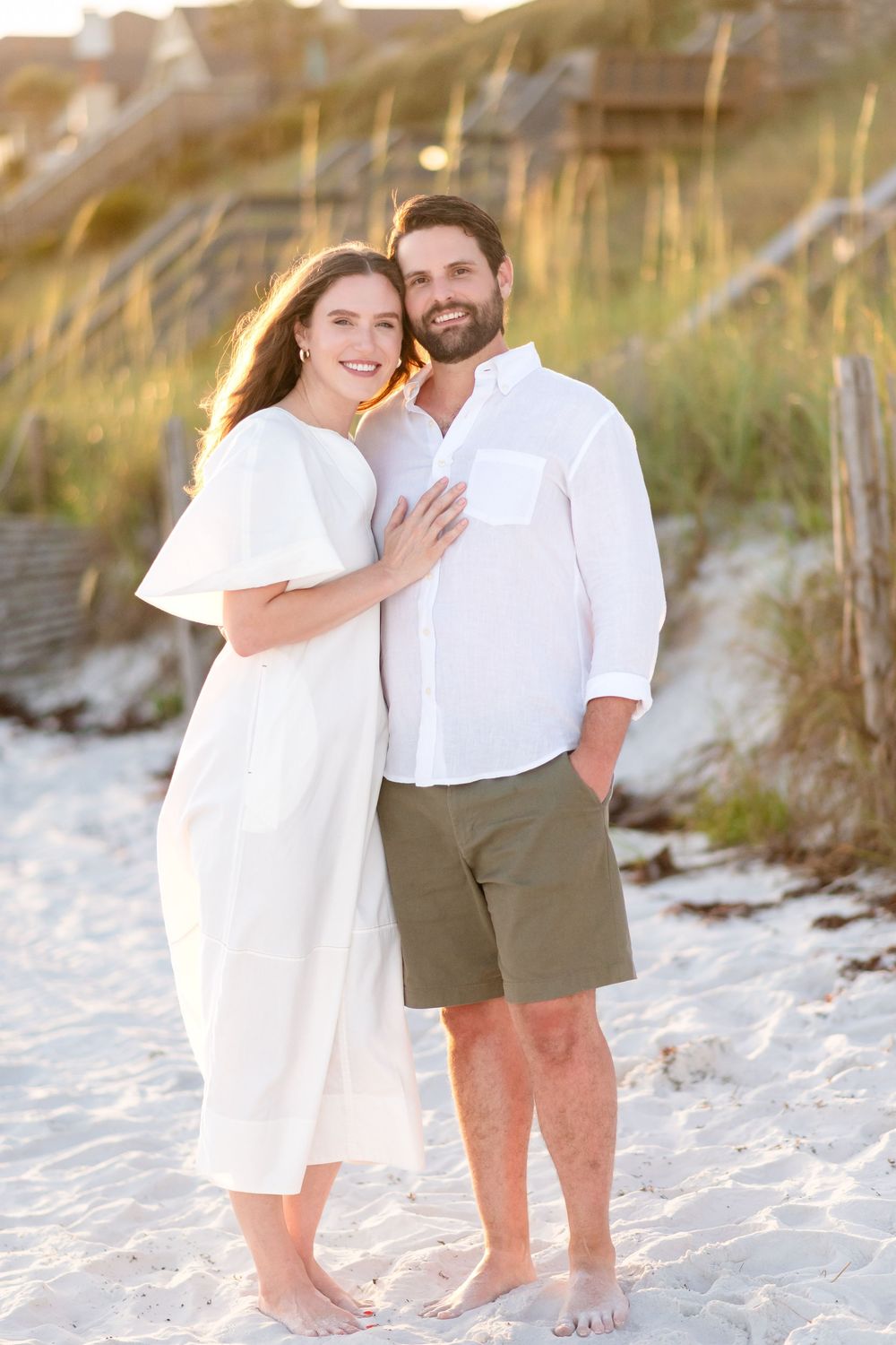 30A Sunset Photo Session with top photographer E. Laird Photo in Seagrove Beach, Florida.