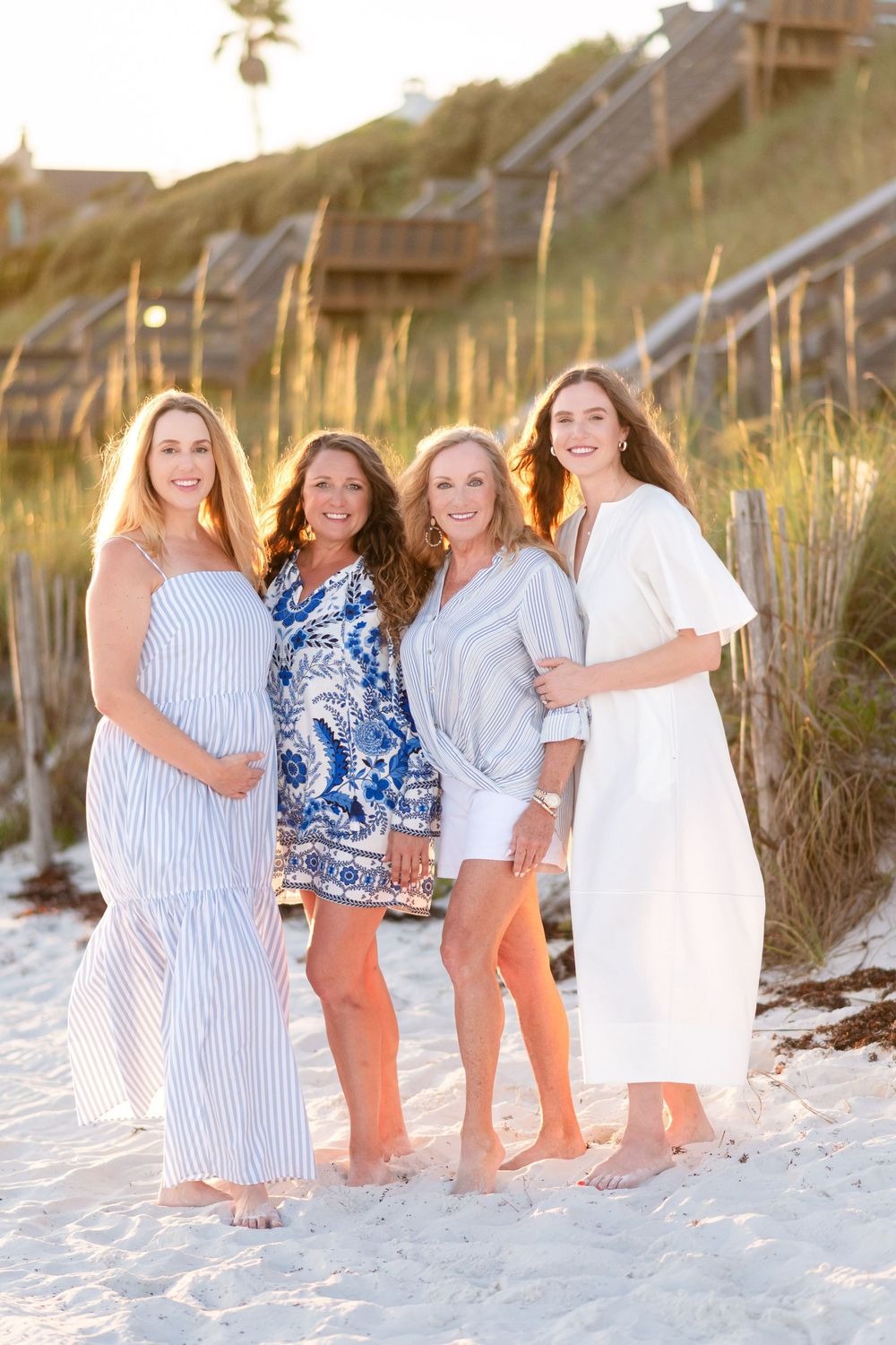 30A Sunset Photo Session with top photographer E. Laird Photo in Seagrove Beach, Florida.