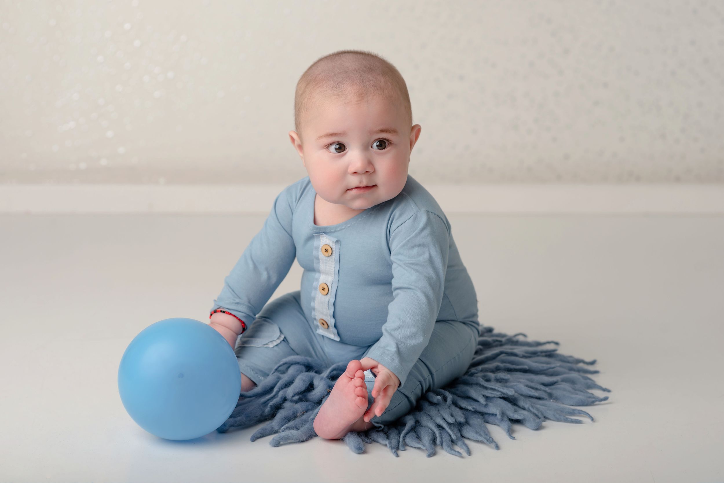 Mini baby sesión de fotos en Quilmes bebé de 6 a 8 meses