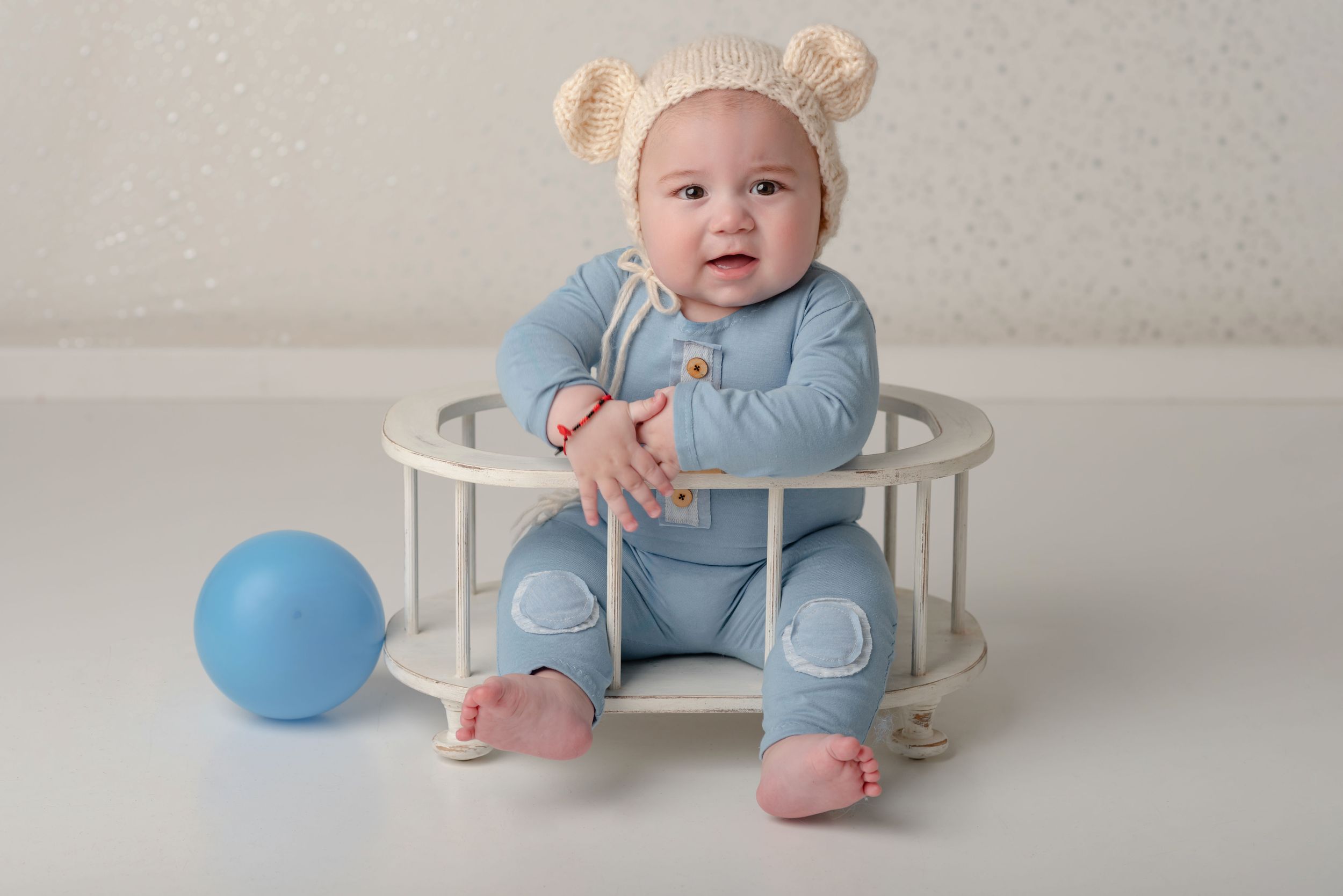 Mini baby sesión de fotos en Quilmes bebé de 6 a 8 meses