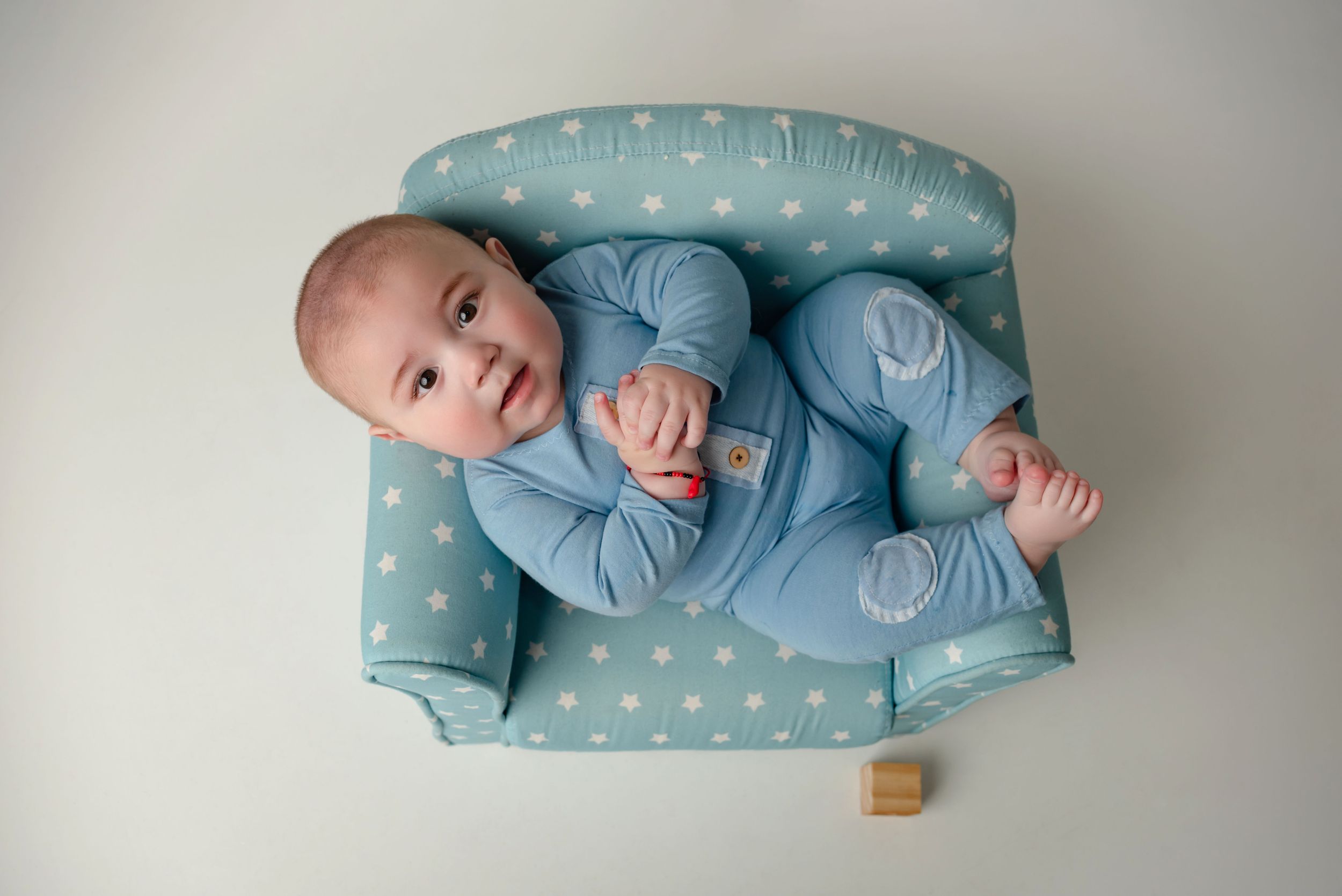 Mini baby sesión de fotos en Quilmes bebé de 6 a 8 meses