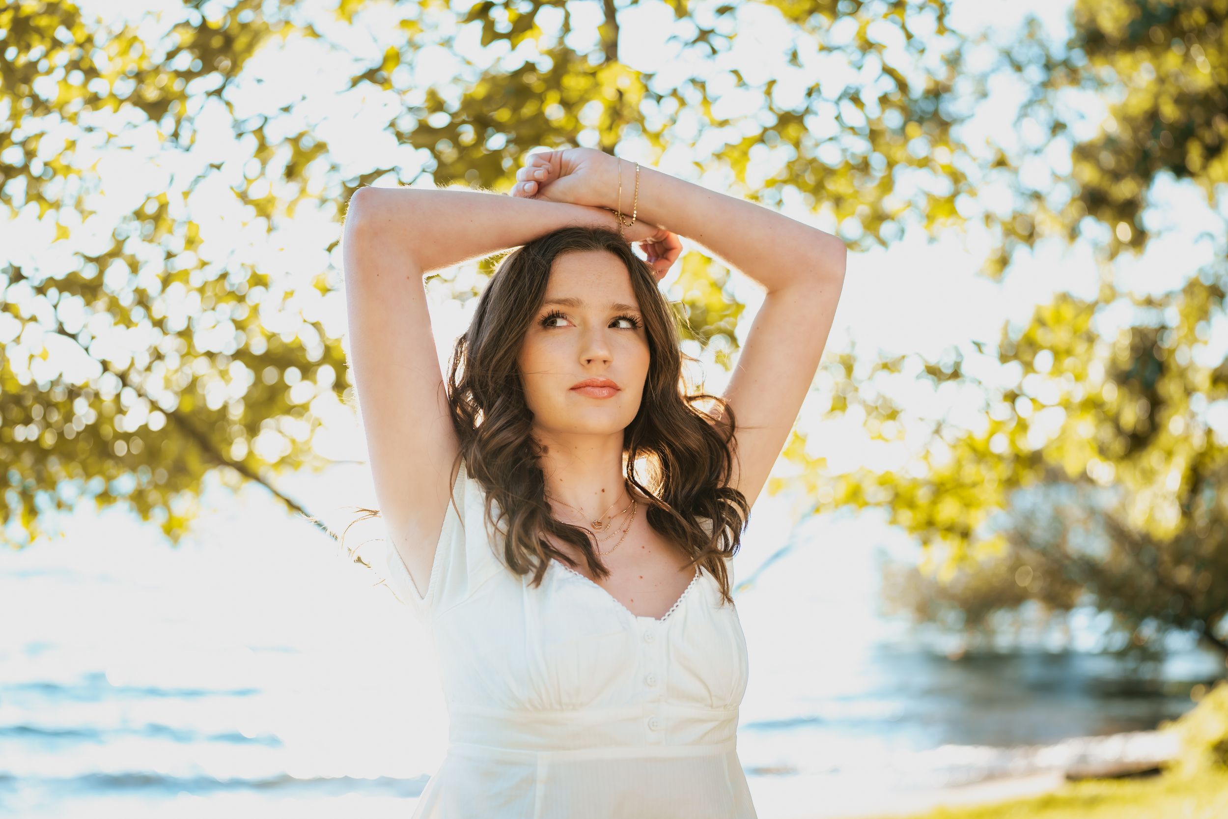 High school senior photography in Battle Creek, Michigan.