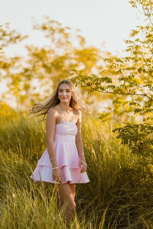 South haven senior photographer. Senior on sand dunes.