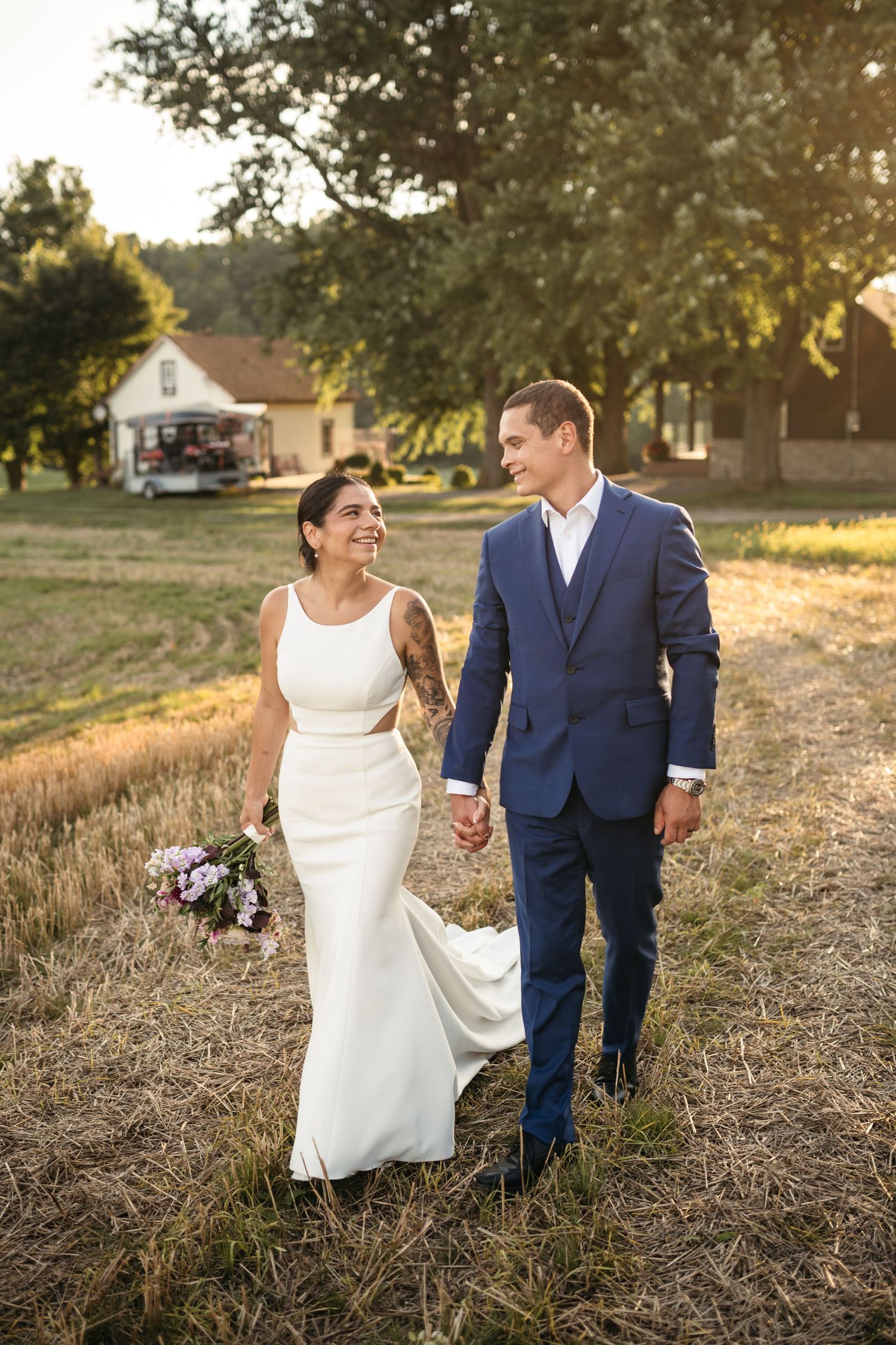 Royal Botanical Gardens Wedding Couple