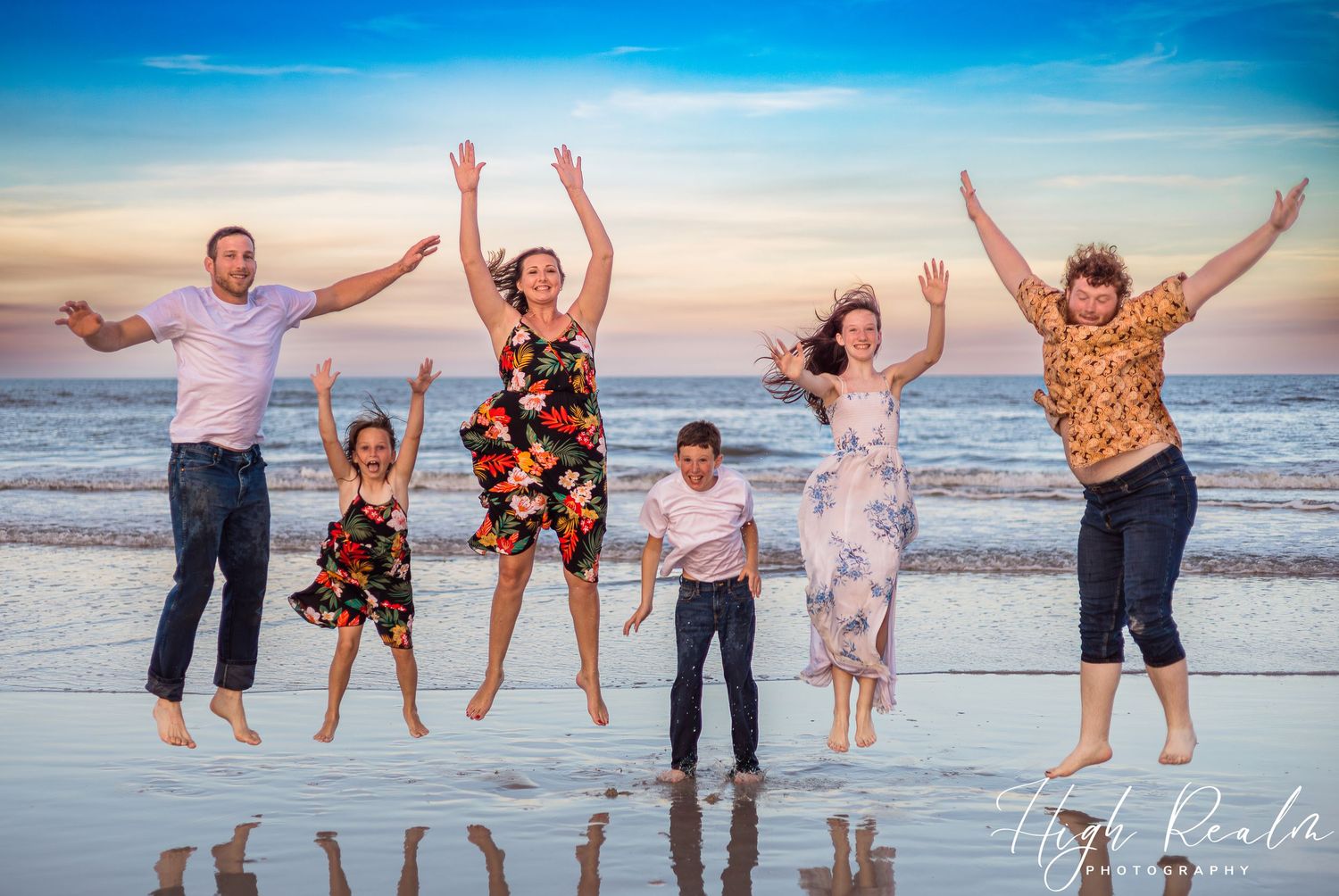 Florida family photo shoot on the beach