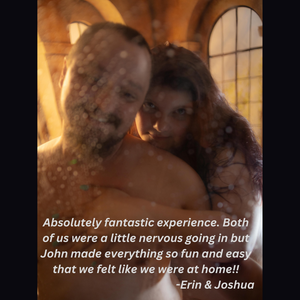 Absolutely fantastic experience. Both of us were a little nervous going in but John made everything so fun and easy that we felt like home