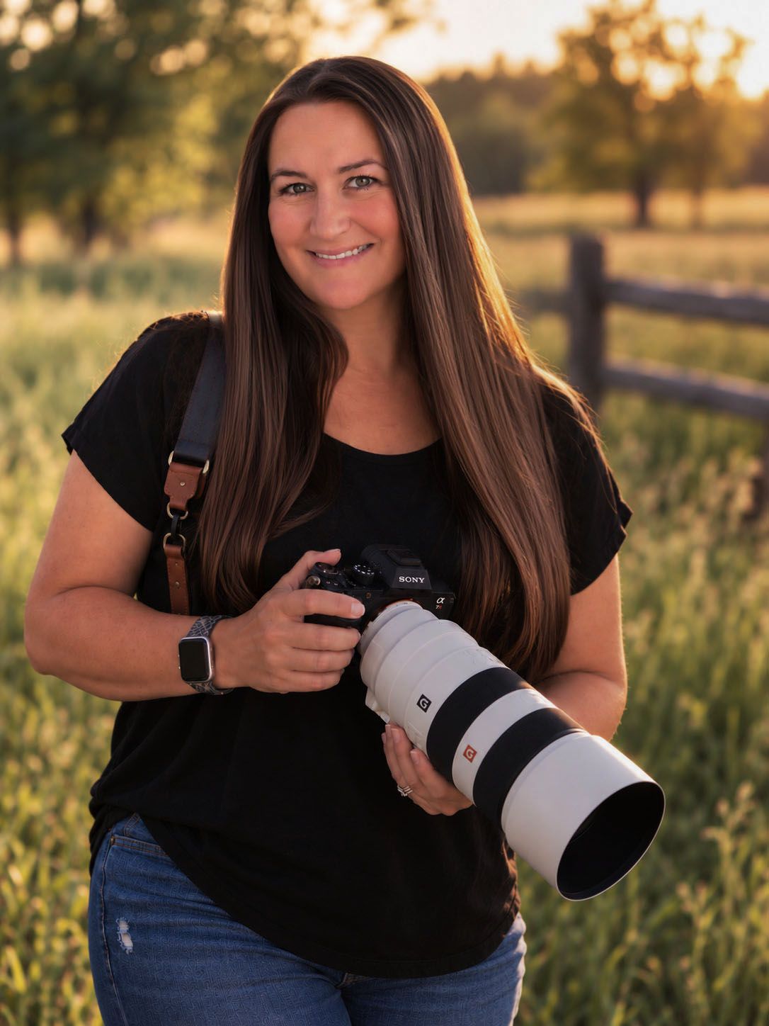 Melissa of Honey + Ginger Photography, senior portrait photographer in Wooster Ohio