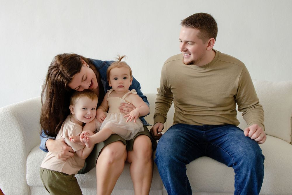Jefferson county family photographer, natural light studio in Watertown WI
