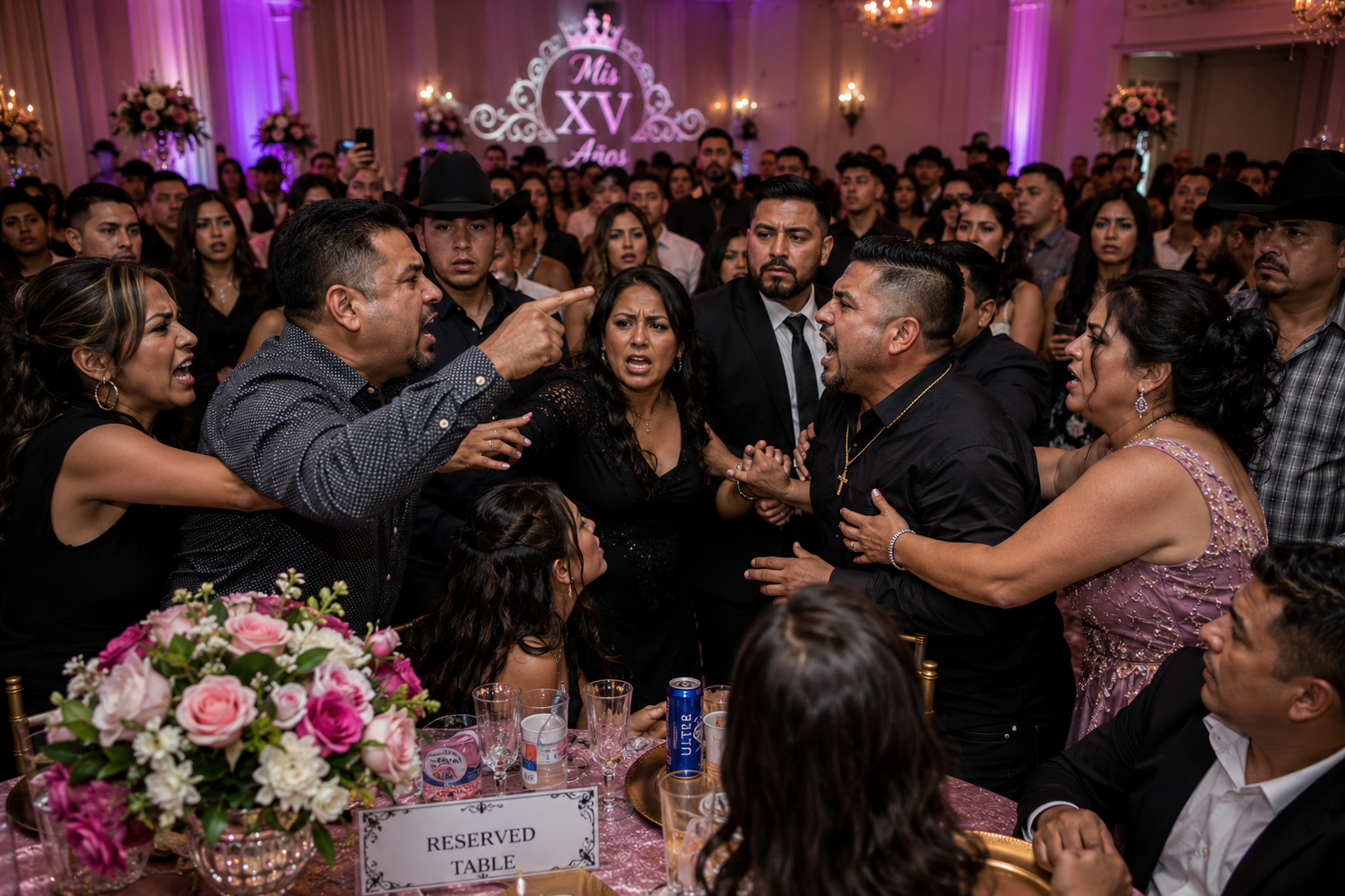 Quince ballroom filled wall to wall after public invitation highlighting guest planning, RSVP organization and venue occupancy awareness