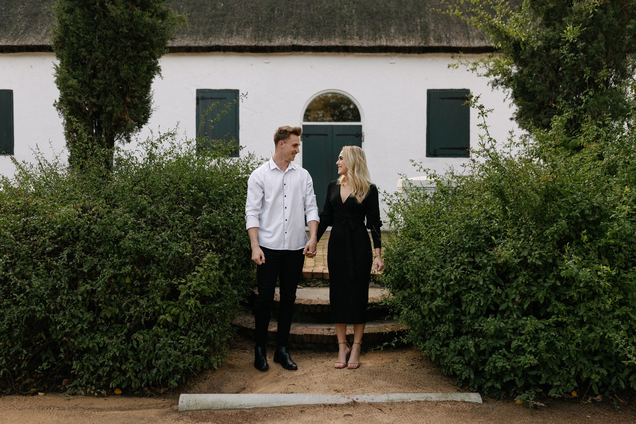 Kirsten and Tiaan at Hawksmoor House for engagement photos with Christene de Coning Photography in Cape Town, South Africa