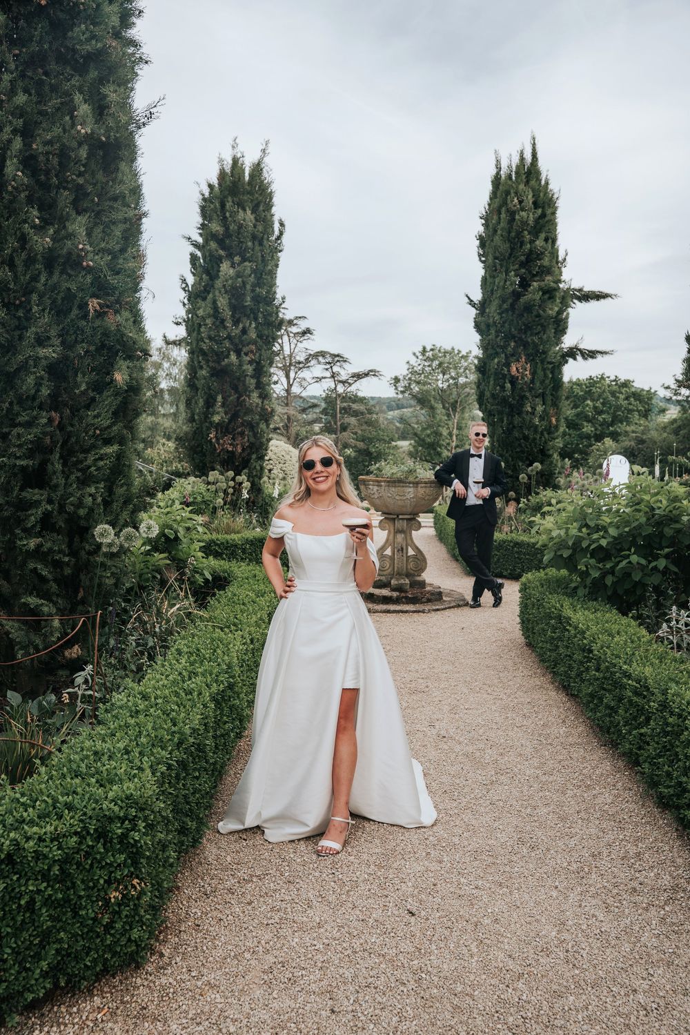 Editorial wedding photographer in Devon