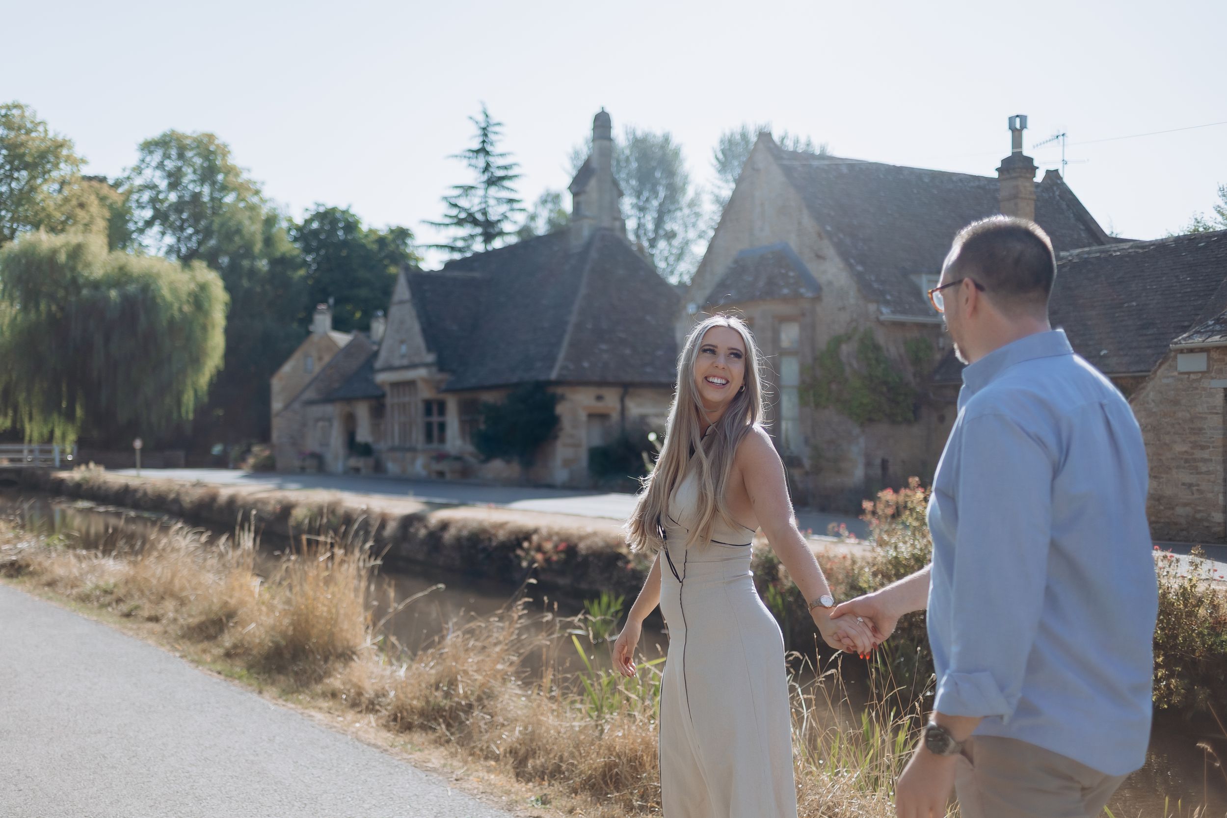 Lower Slaughter proposal photography.