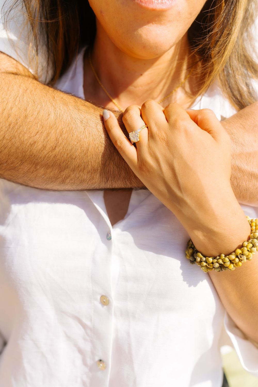 Beautiful ring to show off in their engagement photos