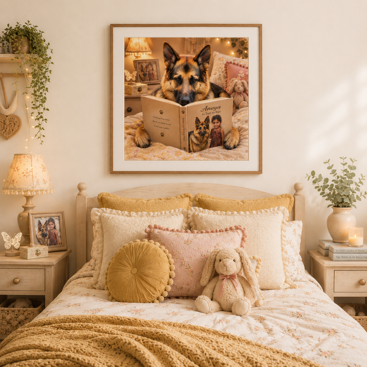 Children and Pets Keepsake by Love Lane Designs.