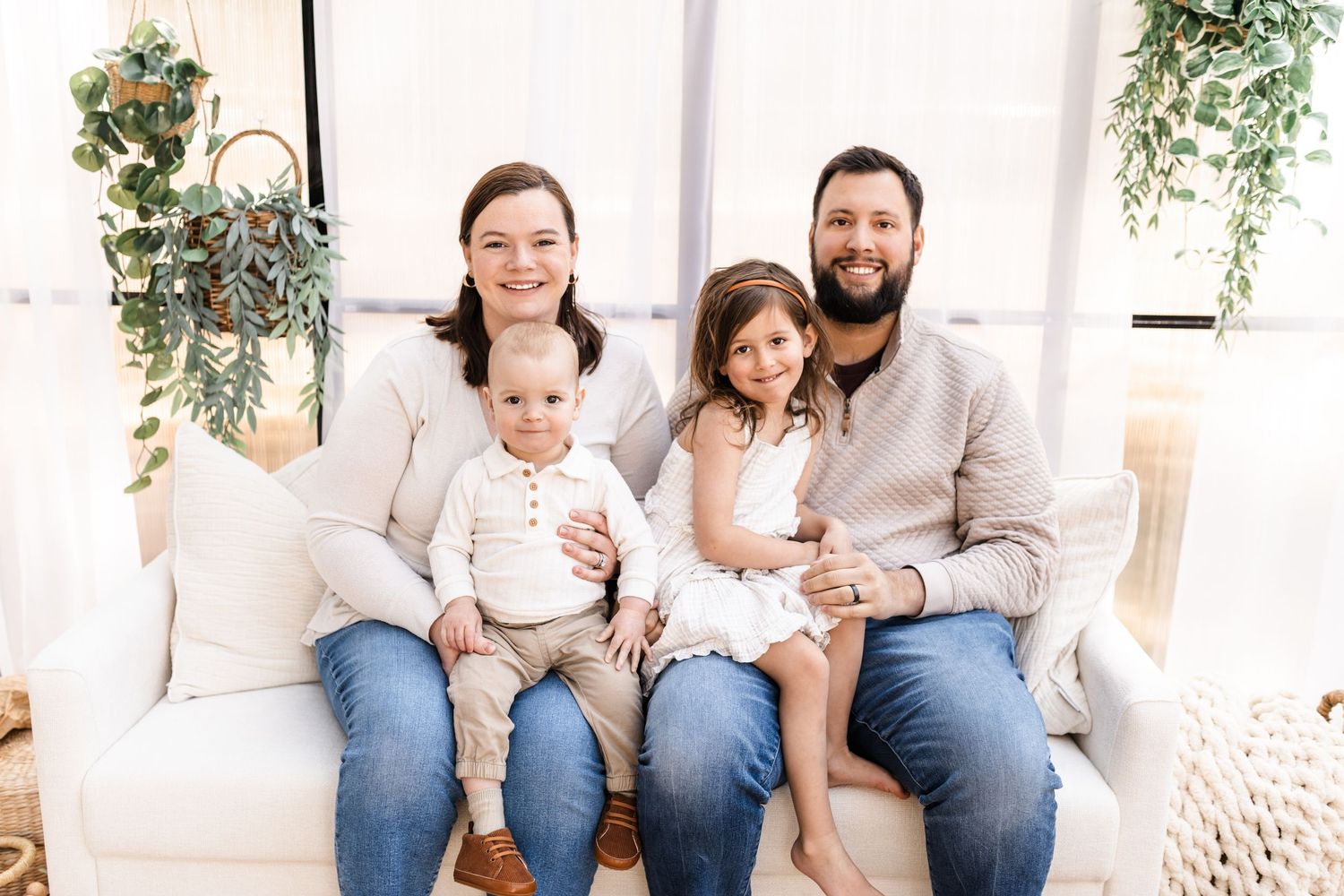 family daughter daddy photo Salem nh little glass house airy