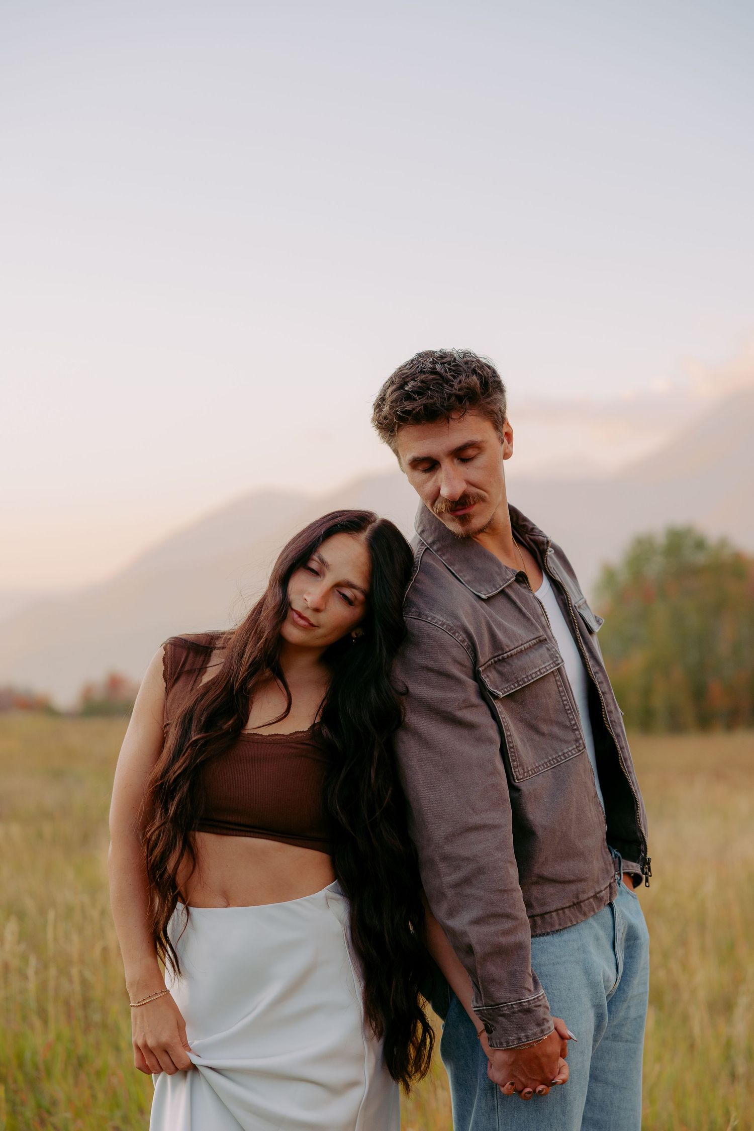 engagement session in Wyoming and Colorado