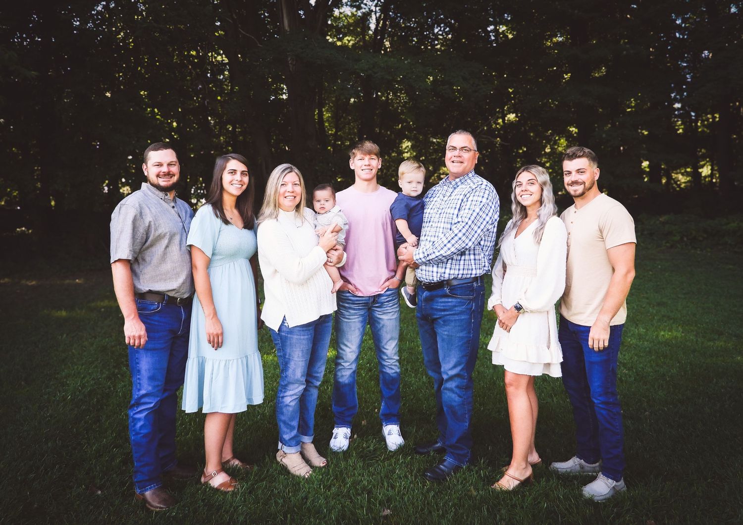 Family Photograph in Rochester, Indiana