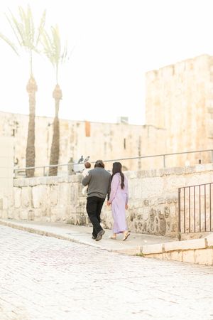 golden hour photoshoot in israel