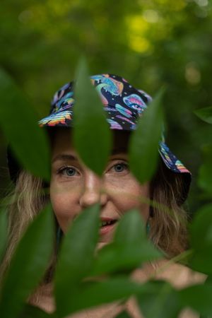 Creative entrepreneur photographed by a Charlotte based brand photographer