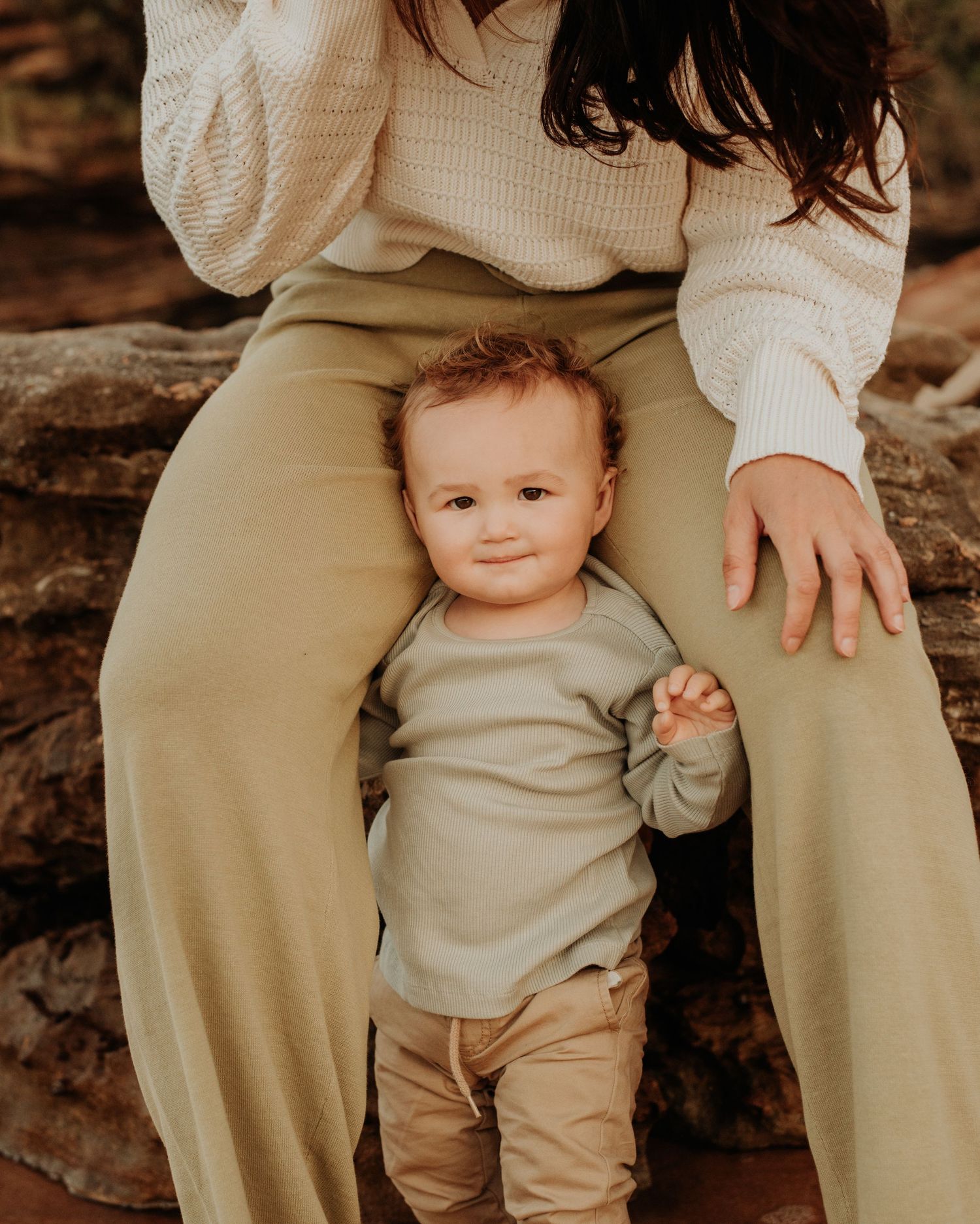 A Boy and The Sea Photography, by Lisa Polizzi, Family photography captured on Sydney's Northern Beaches.