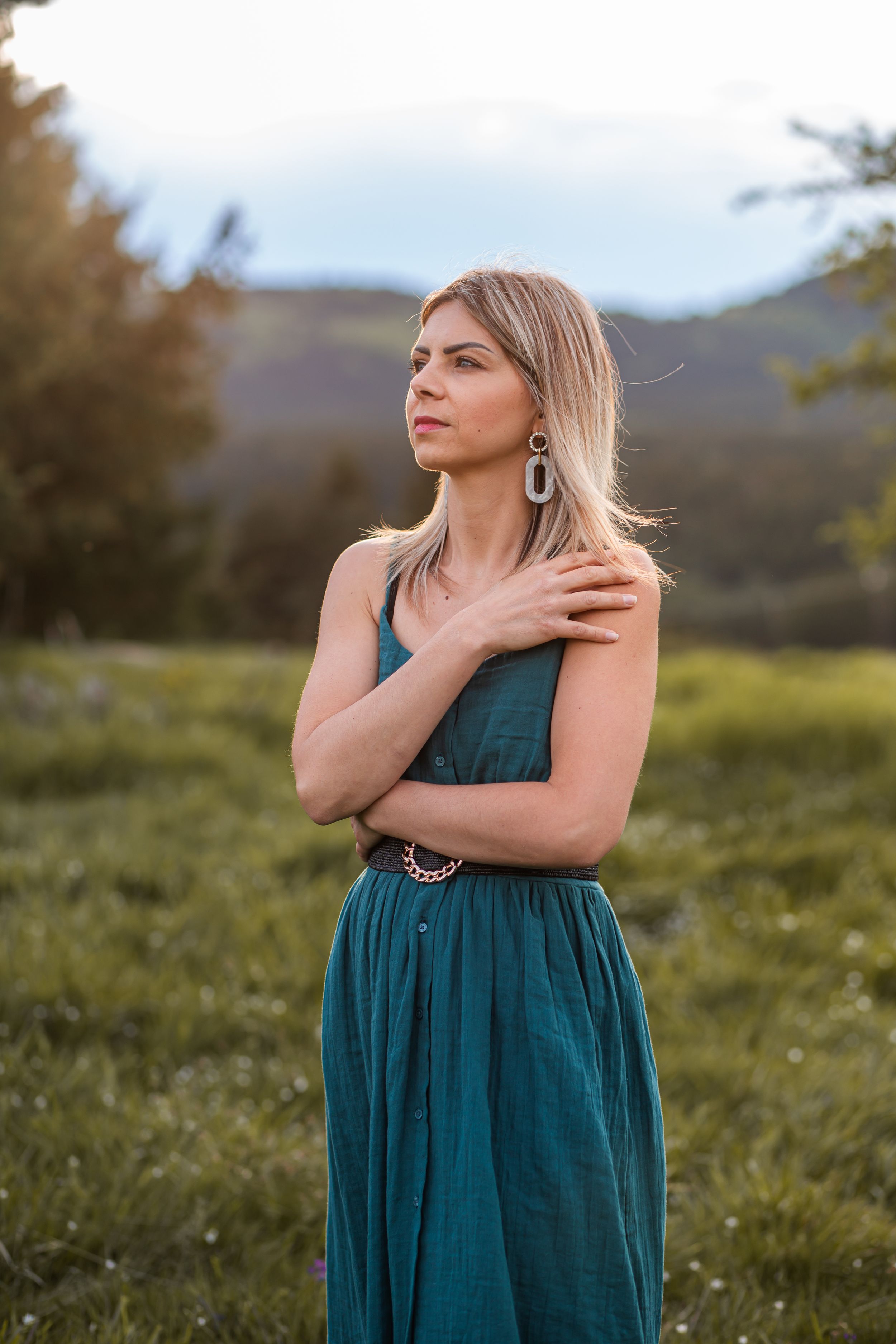 Portrait extérieur nature puy de dôme femme