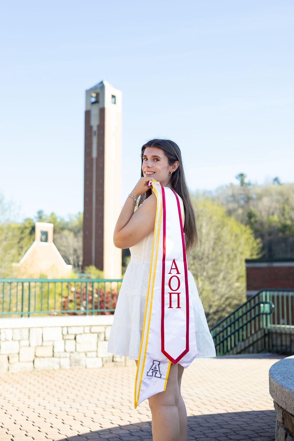 Graduation Photography for Appalachian State University graduate in Boone, NC