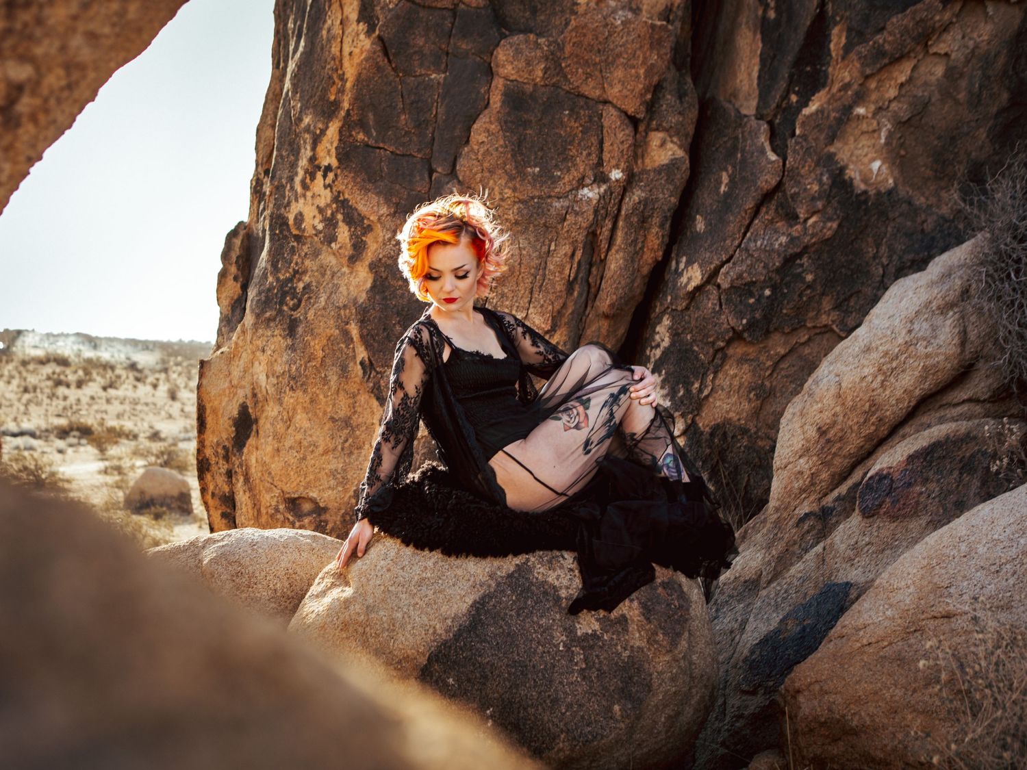 High Desert Portrait Photographer SoCal Portfolio Fashion Model