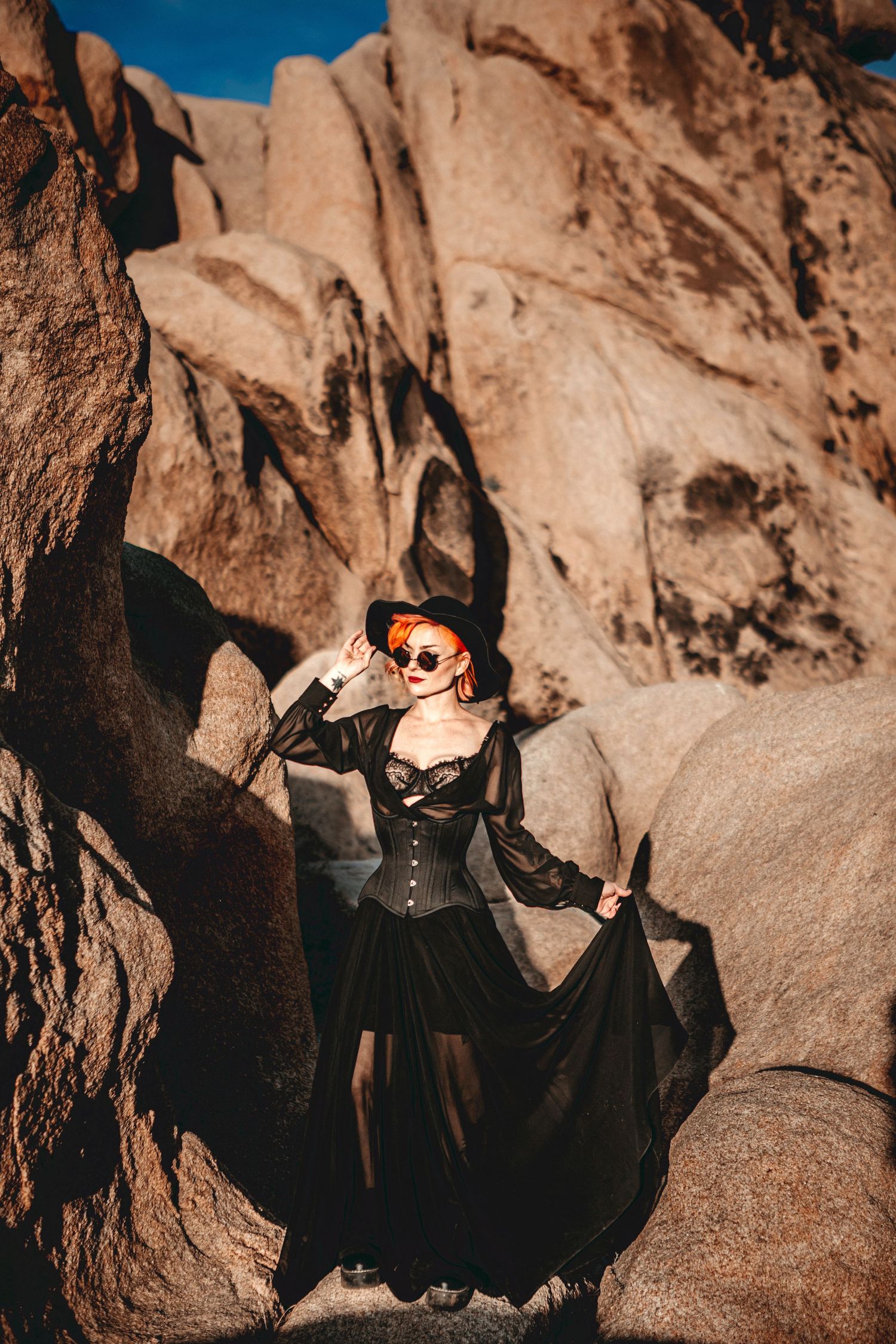 High Desert Portrait Photographer SoCal Portfolio Fashion Model