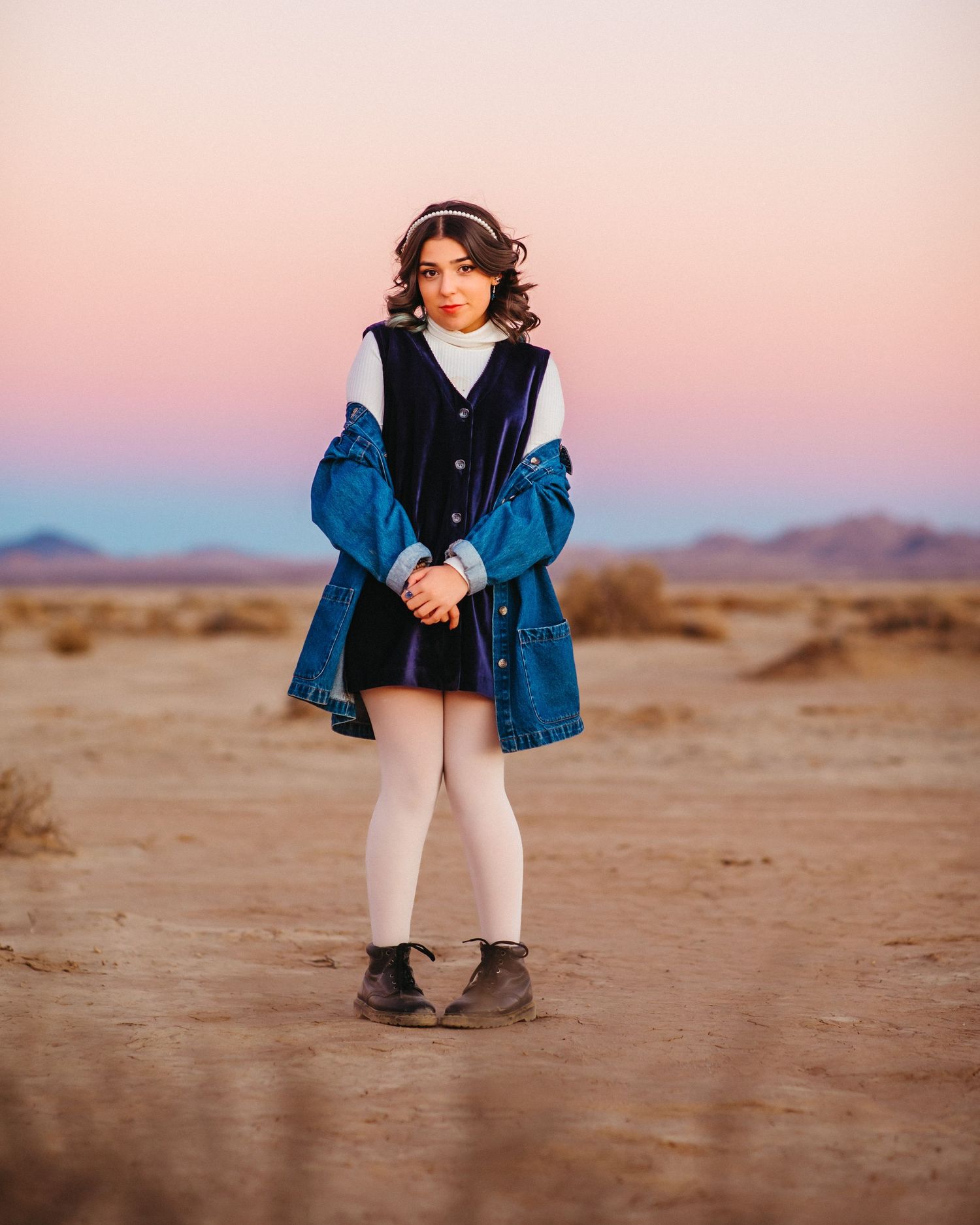 SoCal High Desert Portrait senior portrait photographer