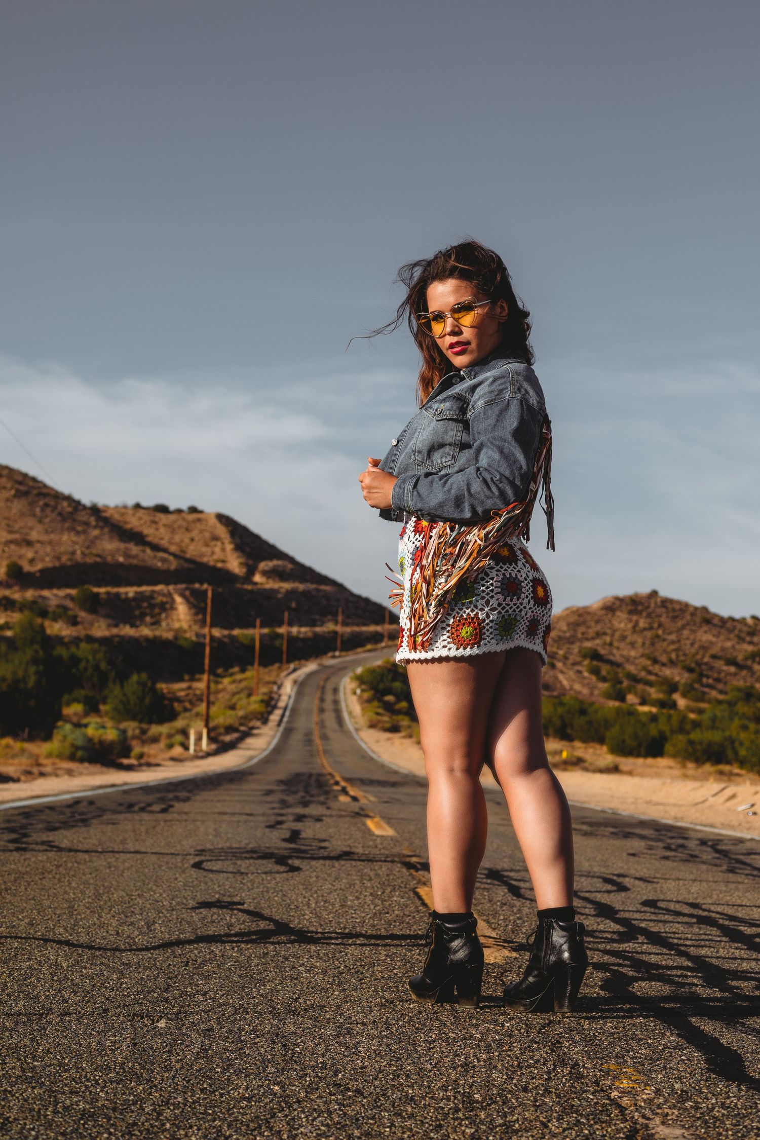 High Desert Portrait Photographer SoCal Portfolio Fashion Model