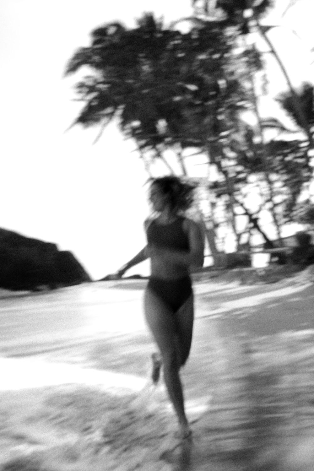lifestyle shooting slow shutter speed black and white moody