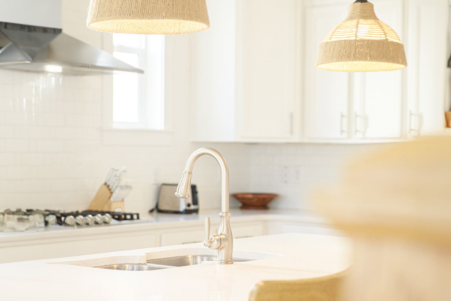 Rosemary Beach FL kitchen with coastal-inspired decor