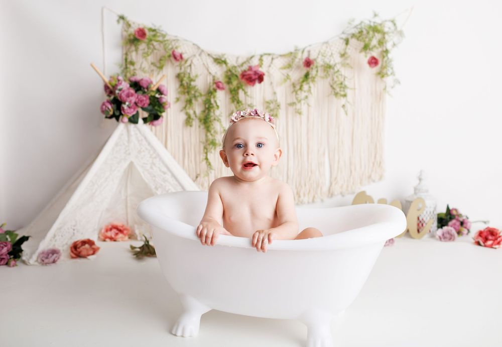 Hamilton cake smash photography