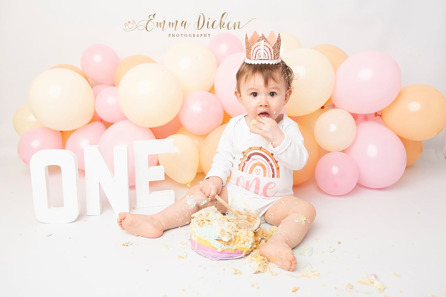 Birthday cake smash for one year old near Selby
